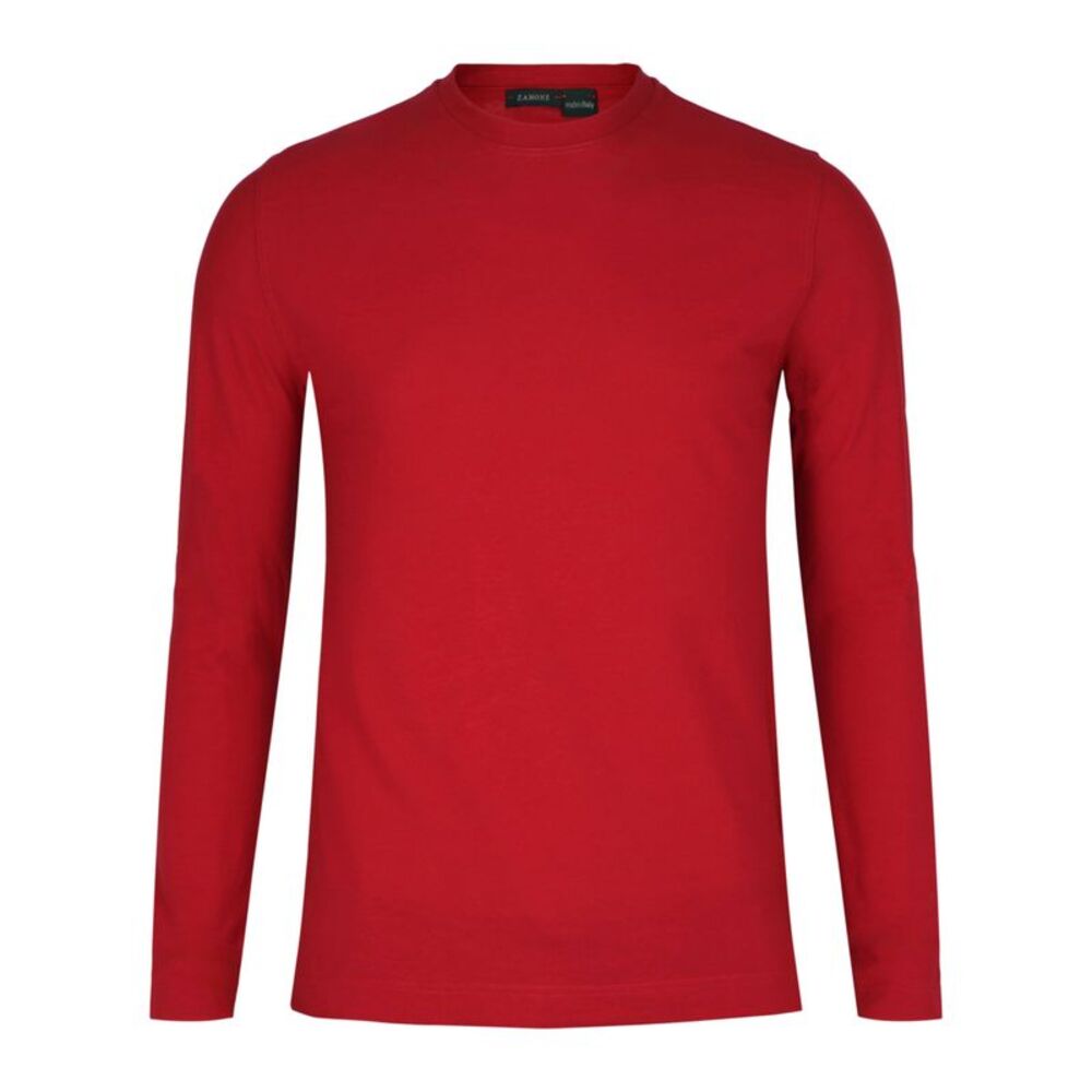 Slowear Zanone Slim-Fit Long-Sleeve T-Shirt Red Mens